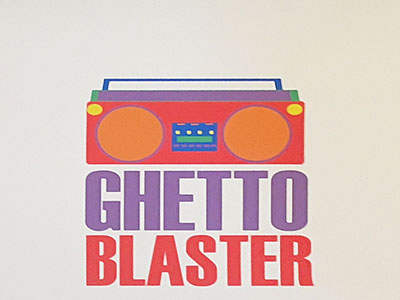 Ghetto Blaster Design
